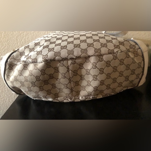 Authentic vintage Gucci canvas “ABBEY” tote bag - Picture 4 of 14